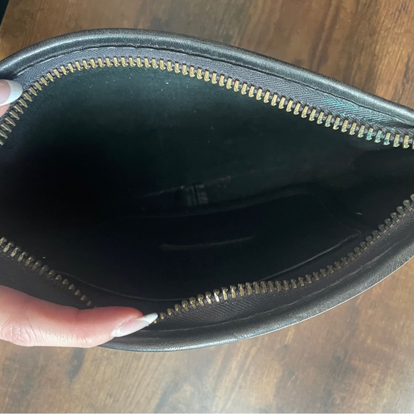 Vintage Coach N9560 Slim Clutch Standard, Black Leather - Picture 5 of 12